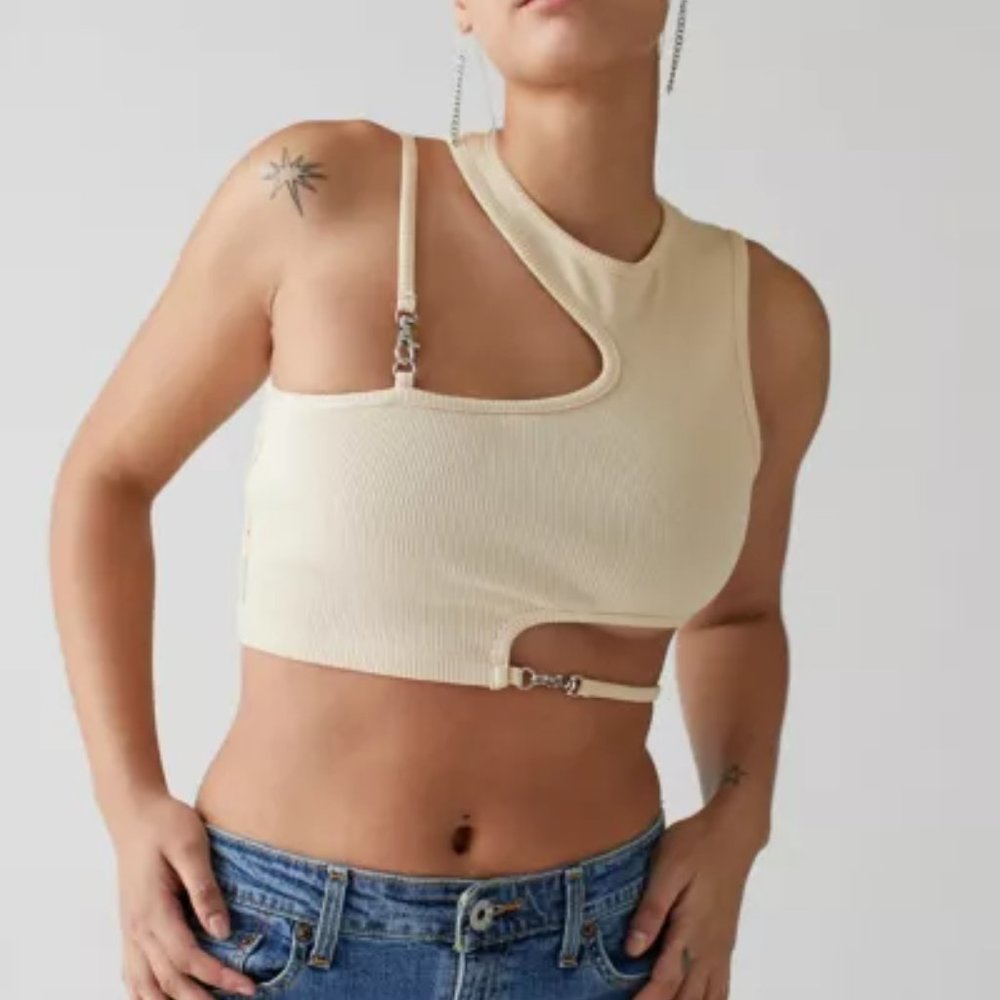 The Ragged Priest & UO Slither Crop Top with Trigger Hooks